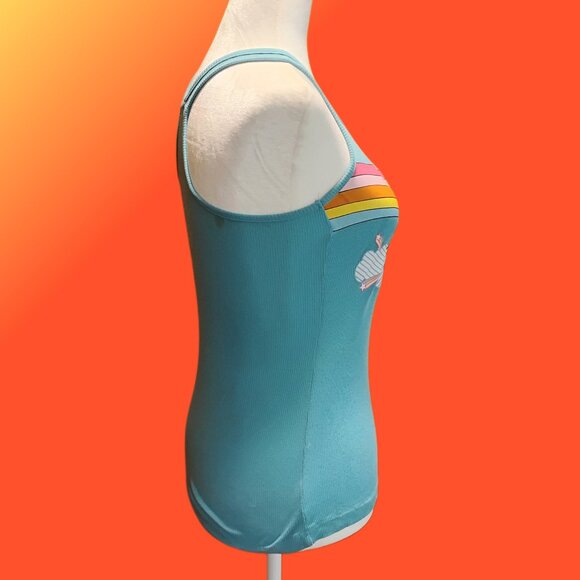 HELLO KITTY 100% COTTON LIGHT BLUE TANK TOP SMALL USED - Picture 8 of 11